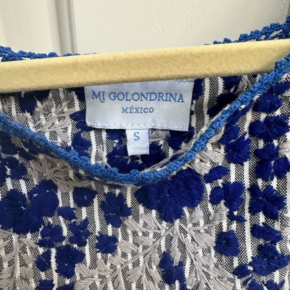 NWOT Mi Golondrina Flores Short Dress - Small - Picture 3 of 4